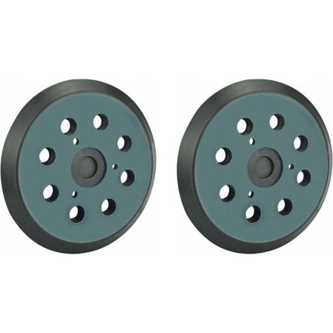 Plateau de Ponçage Makita 125mm Triomphe Disques de Ponçage à 8 Trous patin Ponceuse Makita 5 Pouces pour Makita BO 5010, 5030, 5031, 5041, DeWalt DW420, DW421, Porter Cable 390, 382, 343(2pcs) (1/5)