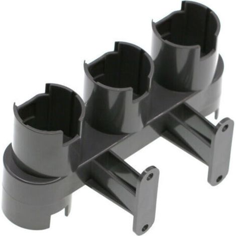 Support d'Accessoires Mural,Ensemble de Convertisseur d'Adaptateur pour Dyson V10 V8 V7, Remplacement Support de fixation pour Aspirateur Dyson Gris Fontainebleau (1/5)