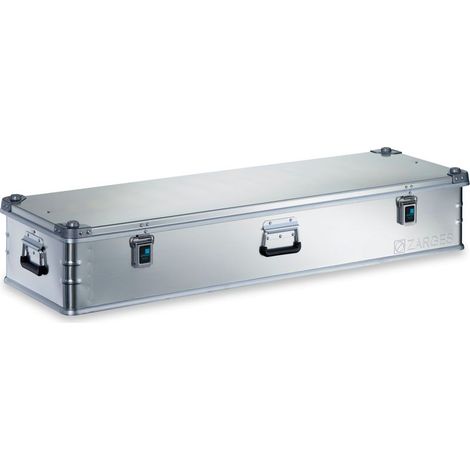Aluminiumbox L1400xB450xH250mm 119l m.Klappverschluss u.Alu-Stapelecken ZARGES (1/5)