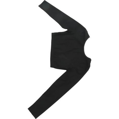 Veste Sauna Fitness Taille L, Haut de Sudation avec Support Thoracique, Tenue Minceur pour Sport, Argenté, Lot de 1 (1/5)