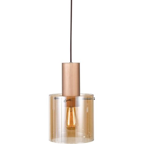 Suspension Italux Javier bronze antique Ø20 E27 60W (1/4)