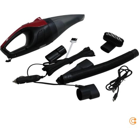 [GEBRAUCHT] B-Ware Clea Nmaxx Akku Handstaubsauger Staubsauger Nass Trocken Epa Filter Rot Schwarz