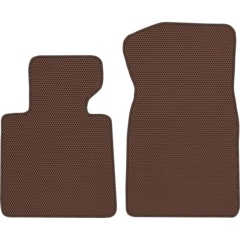 Tappetini dedicati per BMW Z4 E85 Roadster dal 2003 al 2008 - EVA A NIDO D'APE MARRONE (1/5)