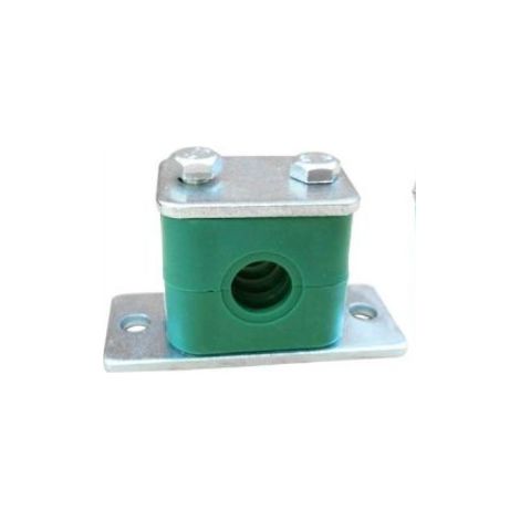 Soporte individual para abrazaderas de tuberías hidráulicas de 15 mm