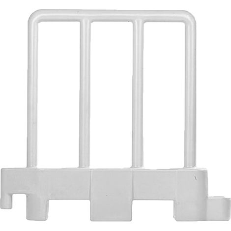 Barrière de sécurité amovible blanche- lot de 15 (1/4)