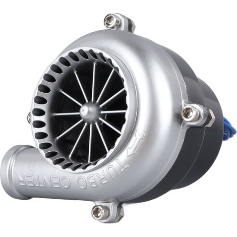 Simulateur de soupape de décharge turbo 12V argenté avec son extraordinaire, simulateur électronique de fausse soupape de décharge pour voitures et motos (1/5)