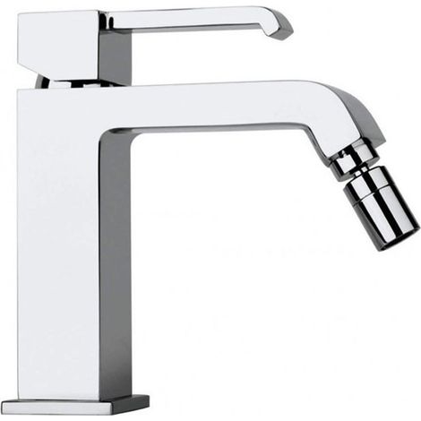 Miscelatore Rubinetto PAINI serie Q per bidet completo di piletta di scarico cod. 19CR306