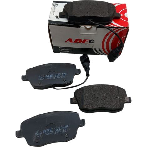 Kit 4 pastiglie freni compatibile per skoda fabia i/ii  roomster