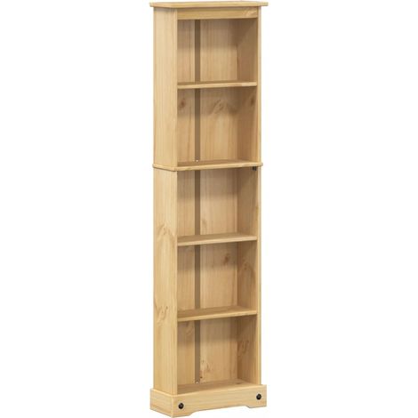 Estantería Corona madera maciza de pino 46x20x170 cm vidaXL