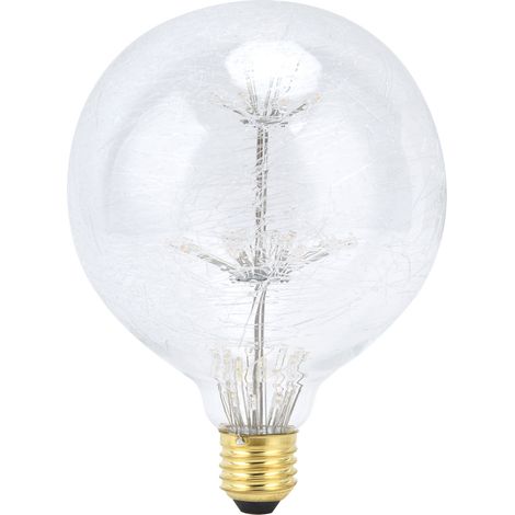 AMPOULE LED Vintage G125 E27 Globe 3W - Ampoule Décoration Festive en Verre, Lumière Douce 85‑265V