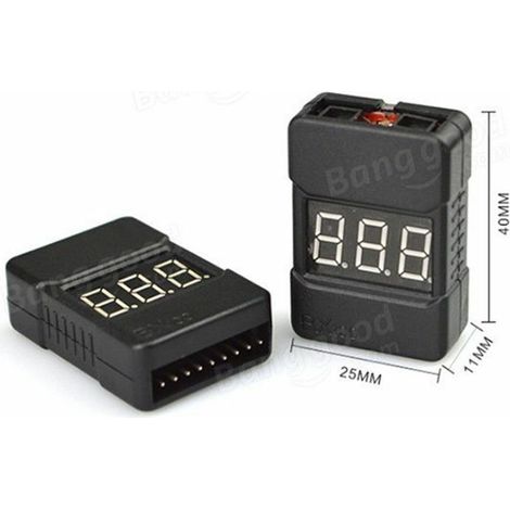 Alarm BX100 Voltage Low voltage battery tester Buzzer For 1  8S Lipo battery (1/4)