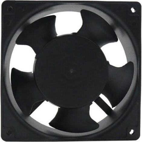 Ventilateur Axial - 120 x 120 x 38 mm - 220 V - 23 W - Pour Cassettes De Cheminée - 1 Pièce (1/5)