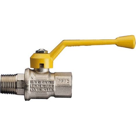 valvola a sfera per gas m.f. a leva 1"