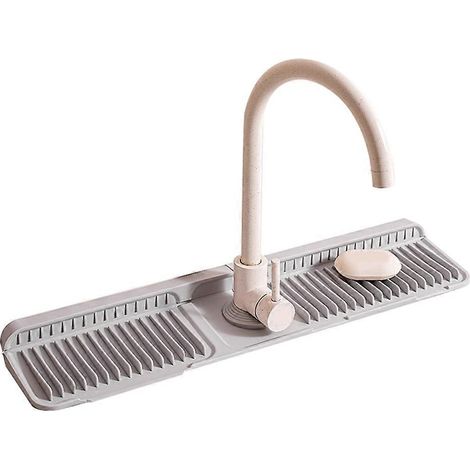 24 Longer robinet tapis pour Cuisine évier éclaboussures protection Slope rapide auto égouttage Snap Lock Fit (1/5)