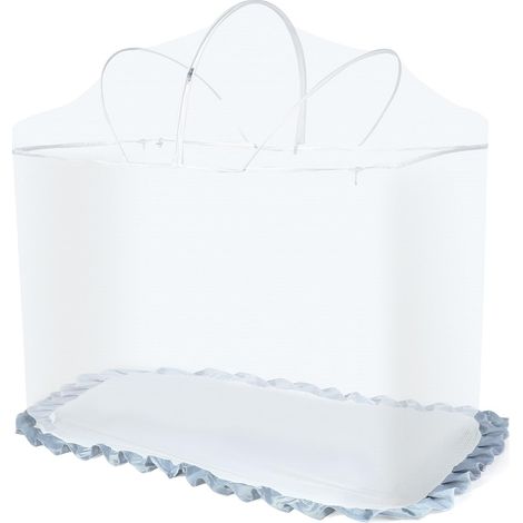 Universel Moustiquaire Lit Bébé, Blanc (1/5)