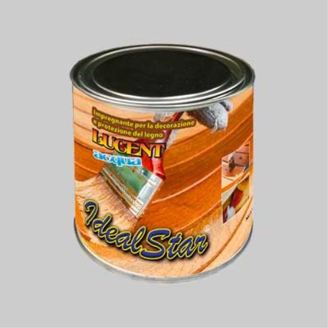Impregnante all'acqua 'lucent' ideal star 2,50 lt - noce chiaro IDEAL STAR