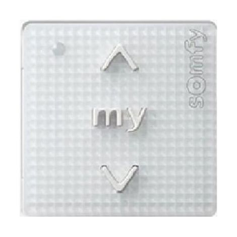 Comando Pulsante Generale SOMFY SMOOVE ORIGIN IB+ 1811272 Bianco