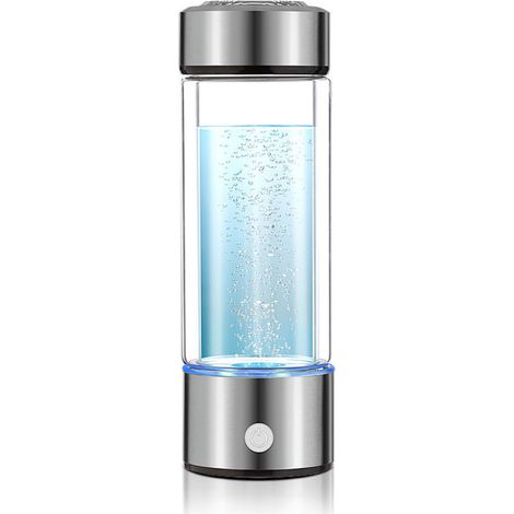 Générateur d'hydrogène, fabricant de verre à eau à hydrogène portable machine à eau alcaline à hydrogène, Loniser riche en hydrogène avec technologie SPE et PEM Générateur d'eau ionique rechargeable (1/5)