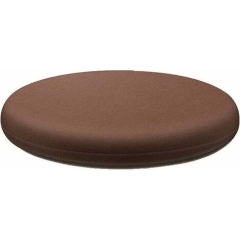 VURAHOME - Galette De Chaise Ronde 40 Cm, XU, Coussin De Chaise D'IntéRieur DéHoussable, Lavable Coussin pour Chaise De Salle à Manger, Coussin De Chaise 4cm Epais Mousse à MéMoire De Forme Brun - (1/4)