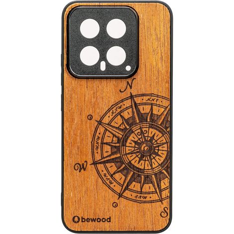 Custodia in legno Bewood per Xiaomi 14 Pro TRAVELER MERBAU (1/2)