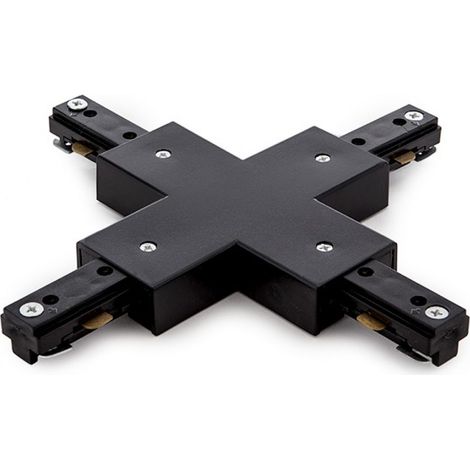 X-Anschluss 2-Phasen-Spur Schwarz