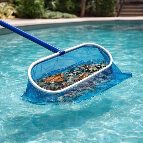 Epuisette Fond Piscine Deluxe cadre aluminium (1/5)