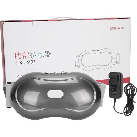 Bouillotte électrique pour ventre, massage par compression infrarouge lointain, gris, 220V, usage domestique. (1/5)