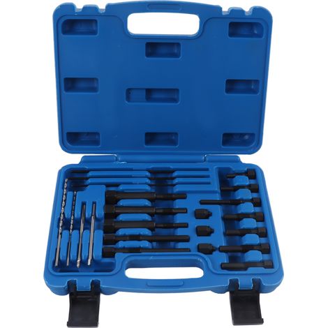 Kit de 22 outils pour extraction bougies préchauffage M10 M8, coffret rangement robuste (1/5)