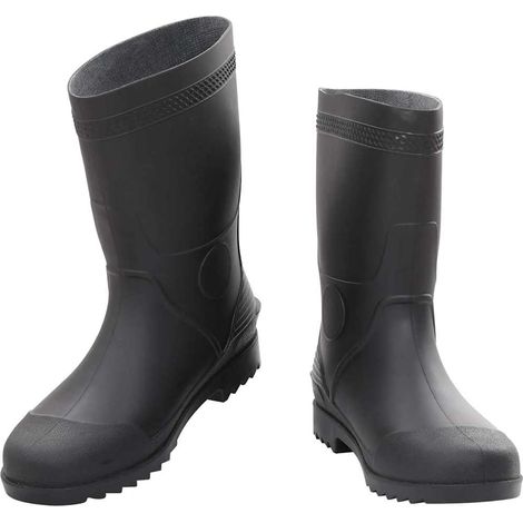 Bottes de pluie noir taille 46 PVC