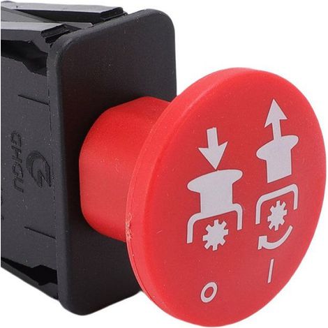 Interrupteur Pto - Pour Tondeuse À Gazon - Compatible Modèles GT48 TC238 YT42 YTH2448 LGT2654 - 1 Pièce (1/5)