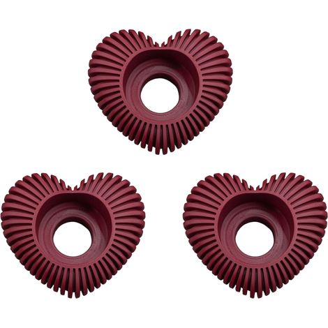 Bougeoir pour Bougie Chauffe-Plat LED Motif Cœur Rayé en PLA Durable Impression 3D - PANGIVO (1/2)