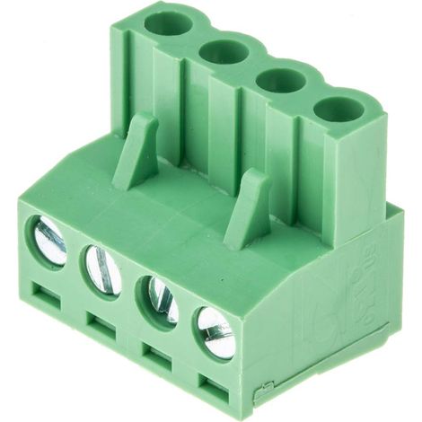 Bornier pour CI RS PRO 4 contacts 1 rangée(s) pas de 5.08mm
