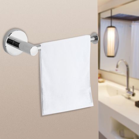 Crochet porte-papier toilette chromé en acier inoxydable 304, sans perçage (1/5)