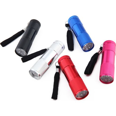 Torcia LED da 5 pezzi, mini torcia per bambini o adulti, ciclismo, campeggio, lettura, camminata, escursionismo, lavoro (1/5)