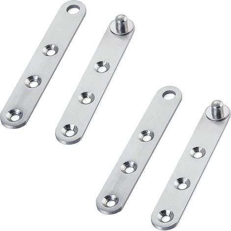 2 pièces grand mot charnière épaisse cachée charnière porte tournante arbre charnière en acier inoxydable porte pivot charnière,Pour meubles de maison, portes et fenêtres, etc. (1/5)