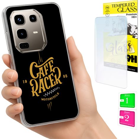 Funda para Infinix Note 50 Pro 4G con foto, cubierta trasera y cristal 9H. (1/5)