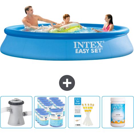 Intex Piscina Easy Set Rotonda - 305x61 cm - 7-pezzi  SCB85 (1/5)