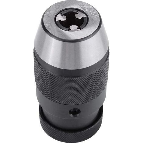 – Mandrin de perceuse B16 0-13 mm – Auto-serrant sans clé – Couple élevé pour perçage précis – Compatible tour et perceuse électrique (1/5)