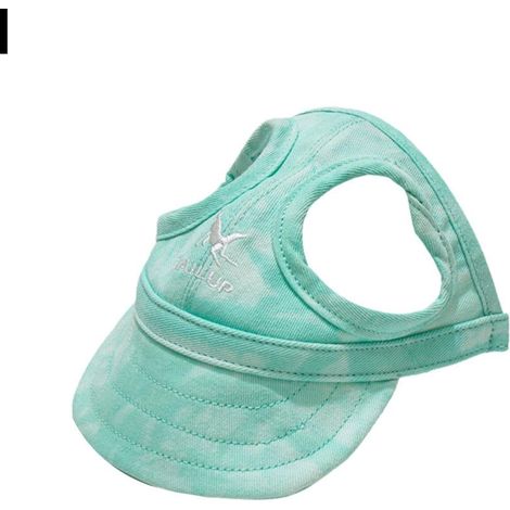 Visière Pour Chien - Toile Respirante - Ajustable Avec Cordon Et Fermoir Pression - Protection Solaire Extérieure - 1 Pièce (1/5)