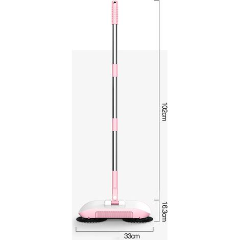 Aspirateur-balai 2 en 1, puissant et haute efficacité, avec chiffon intégré. (1/5)