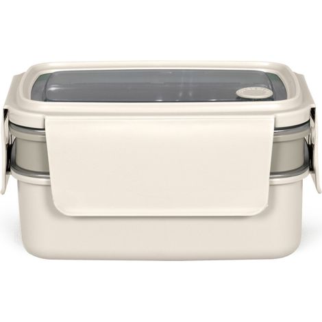 Lunch box termico da 1 litro beige - MEN406C - Livoo
