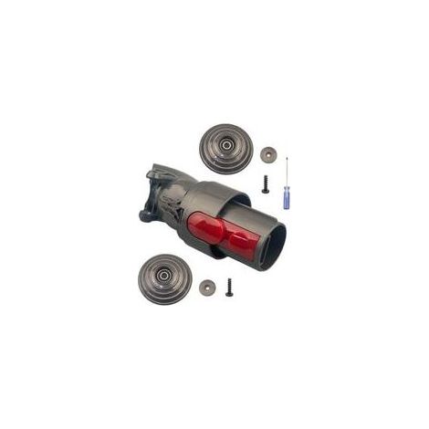 Pour V7 V10 V11 V15 Accessoires D'Aspirateur Adaptateur de Connecteur Tête D'Aspiration à Entraînement Direct 100 W + Roue Billes en V (1/4)
