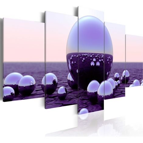 Quadro - Sfere viola - 200x100 (1/4)