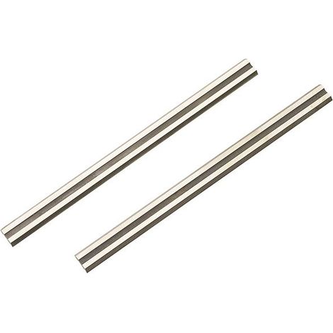 Wolfcraft Wendehobelmesser Hartmetall 2 Stück für Hobel (1/4)