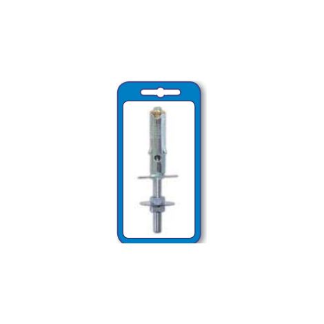 MASIDEF - 3 TASSELLI ACCIAIO DOPPIO DADO- 9X50 MM