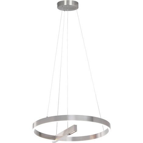 Suspension LED moderne Thrac 40W Ø84 alu brossé Rabalux (1/4)