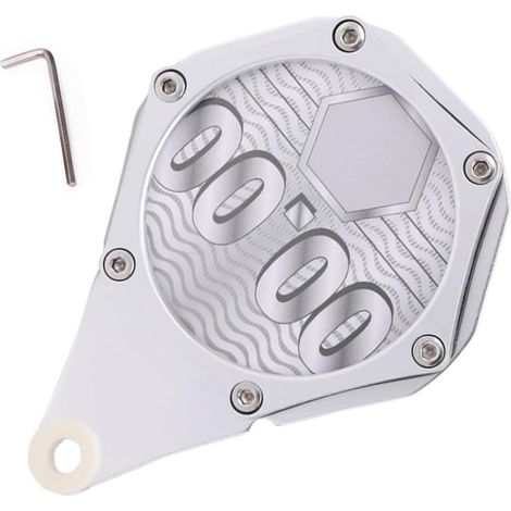 de de moto Support hexagonal en aluminium avec cl porte (1/5)