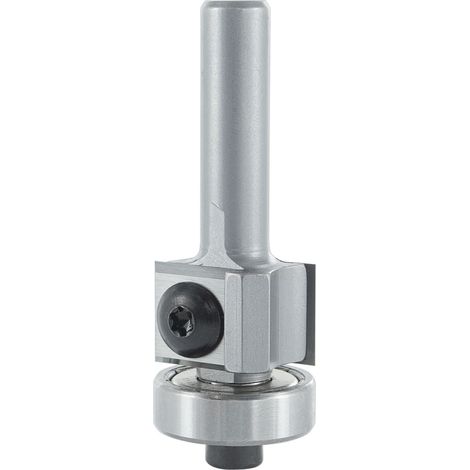 ENT Wendeplatten Bündigfräser 8mm Schaft - Abmessung Wendeplattenfräser 19x12mm (1/4)