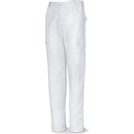 PANTALON TERGAL MULTIBOL BLANCO