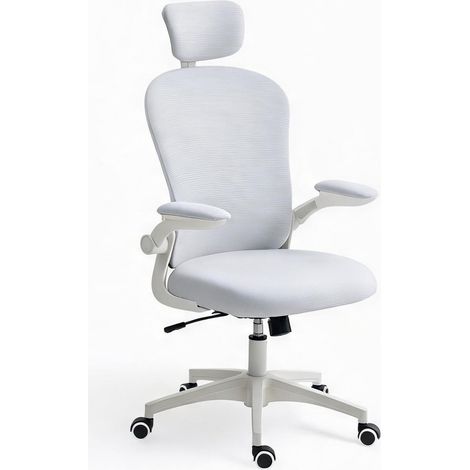 Chaise de bureau blanco en malla 64 x 62 x 120 cm (1/5)